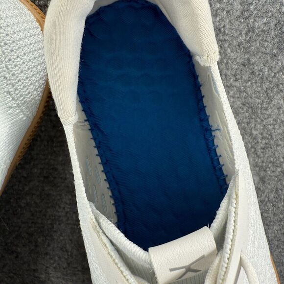 Flux Adapt Trainer Mens 9 Shoes White Gum Sole Knit Athletic Barefoot Sneakers - Picture 10 of 13